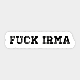 Irma Hurricane Sticker